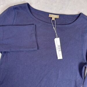 Lilla P Indigo Long Sleeve Top